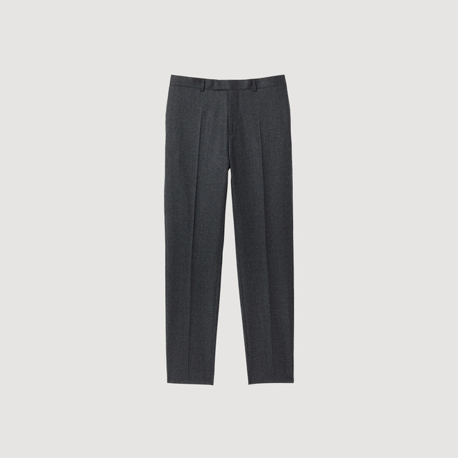 Flannel suit pants - Dark Grey