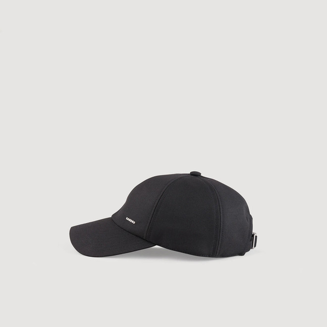 Sandro Men Technical fabric cap - Black 