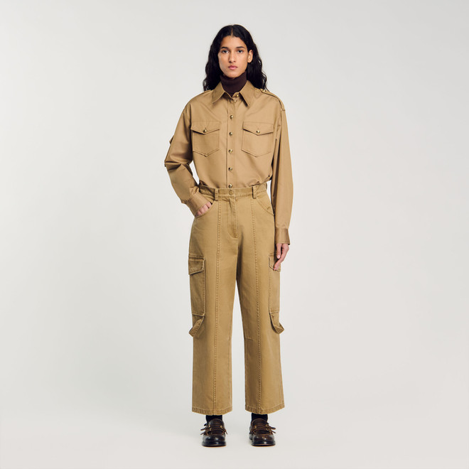 Cargo trousers - Khaki