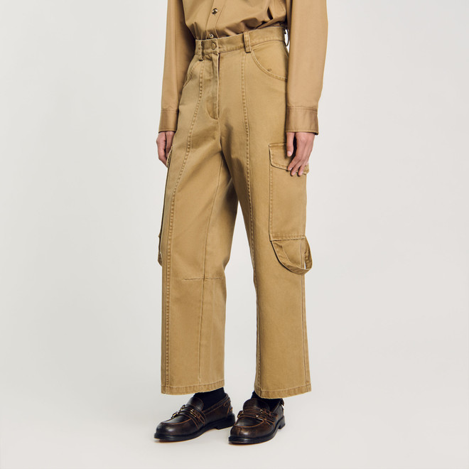 Cargo trousers - Khaki