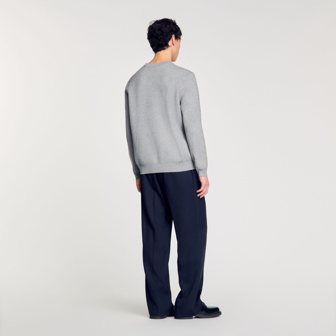 Snake Jogger pants Black | Sandro-Paris
