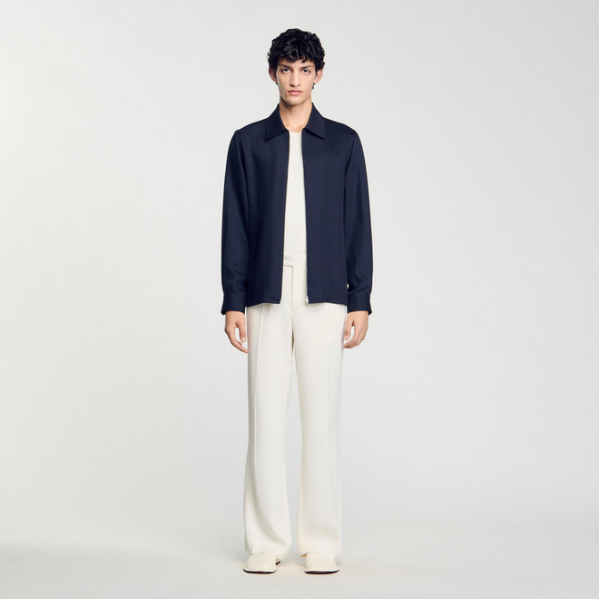 Zip up shirt - Navy