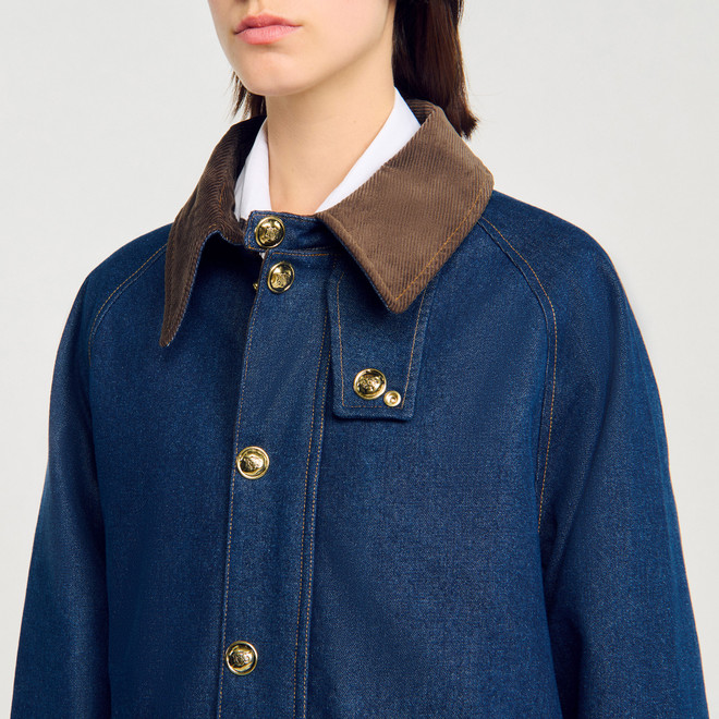 Denim workwear jacket - Blue
