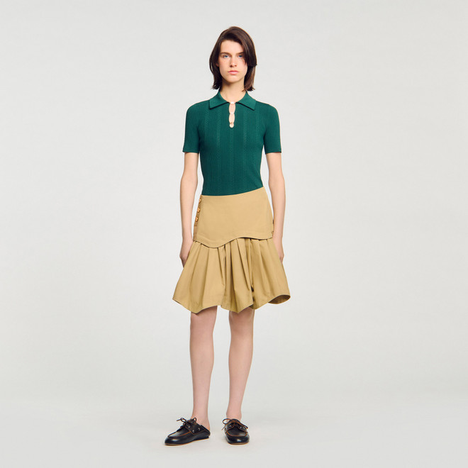 Polo jumper - Green