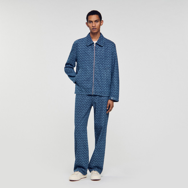 Denim jacket Denim | Sandro Paris