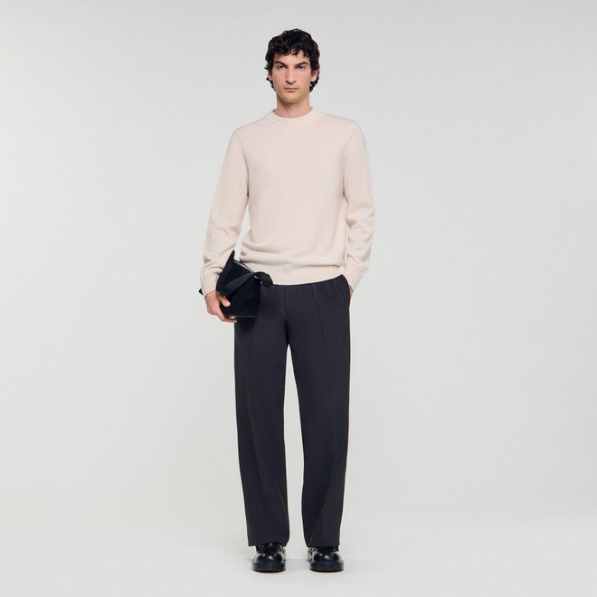 Cashmere sweater - White