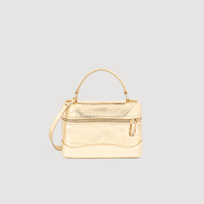 Tangolino metallic leather bag - Gold