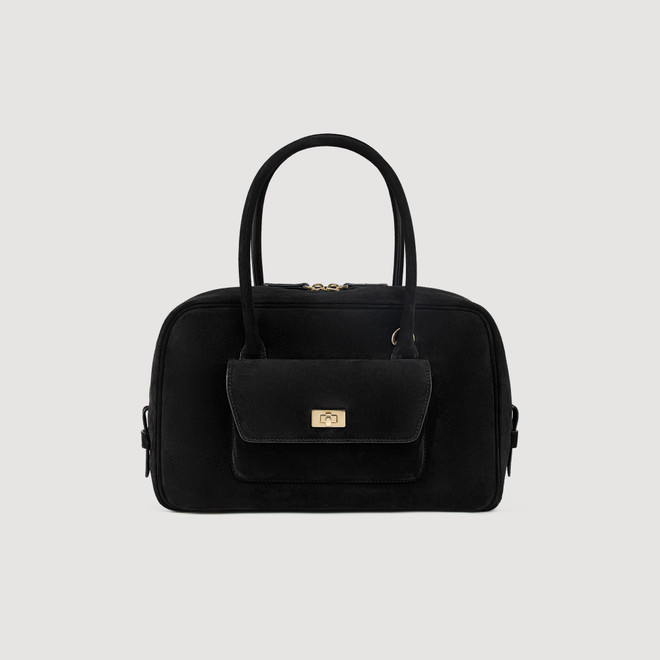 EZMEH suede bag - Black
