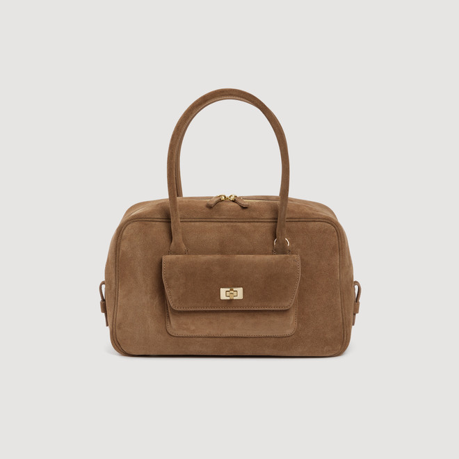 EZMEH suede bag - Brown
