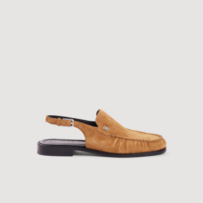 Suede loafers - Beige