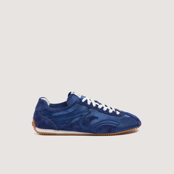 Mixed material Light Wave trainers - Blue