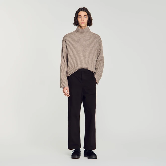 Barrel jeans - Brown