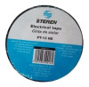  STEREN PT-13NE CINTA DE AISLAR DE PVC COLOR NEGRO,ideal para instalaciones eléctricas por su gran elasticidad y adhesivo de alta calidad, resistente a temperaturas altas y humedad. Mide 18,3 m de largo.