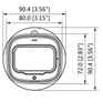 DAHUA HAC-B4A21-VF - Camara Bullet Varifocal de 2 Megapixeles/ Lente de 2.7 a 12mm/ Angulo Ajustable de 102 a 32 Grados/ IR de 40 Mts/ DWDR/ IP67/ Menu OSD/ Soporta: HDCVI/AHD/TVI y CBVS