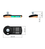 DAHUA NKB1000-E - Teclado Controlador IP con Joystick para PTZs Analogicas e IP/ Control de DVRs y NVRs/ Pantalla LCD/ RJ-45/ RS232/ Pelco D & P,El teclado de control NKB es usado para operar dispositivos PTZ, DVR, Domo de Alta Velocidad.