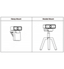 DAHUA Camara Web de Alta definición/ 1080p/ 94.54 de Apertura/ USB/ Micrófono Integrado/ Reducción de Ruido
