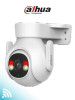 DAHUA DH-P5B-PV- Cámara IP PT WiFi de 5 Megapíxeles con audio bidireccional (micrófono y altavoz), sirena de 110dB, WiFi 6, detección de personas y vehículos, IP65 y ranura MicroSD. 