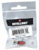 INTELLINET 210355 JACK UTP CAT5E,  DE IMPACTO RJ-45,(KEYSTONE)BLANCO, diseñado para ofrecer una conexión eficiente en redes de datos.