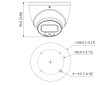 DAHUA HAC-HDW1239T-A-LED - Cámara Domo Full Color de 2 Megapíxeles/ 1080p/ Lente de 3.6 mm/ Micrófono Integrado/ Metálica/ Leds para 40 Metros/ WDR Real de 130 dB/ IP67/ Starlight. DAHUA HAC-HDW1239T-A-LED - Cámara Domo Full Color de 2 Megapíxeles/ 1080p/ Lente de 3.6 mm/ Micrófono Integrado/ Metálica/ Leds para 40 Metros/ WDR Real de 130 dB/ IP67/ Starlight.