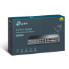TP-LINK TL-SG1024D - Switch Gigabit no administrable de 24 puertos 10/100/1000 Mbps para escritorio/rack 35.7 Mpps de rendimiento para transferencia eficiente Cumple con ROHS, sin materiales peligrosos