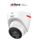 DAHUA DH-IPC-HDW2449T-S-PRO - Cámara IP Domo de 4 MP ofrece tecnología WizColor y WizSense con IA, SMD Plus, lente de 3.6 mm, micrófono integrado, WDR 120 dB, ranura MicroSD, PoE, y protección IP67.