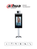 DAHUA DHI-ASI7223X-A-V1-T1 - Control de Acceso con Reconocimiento Facial  y Medición de Temperatura