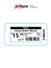 Etiqueta Electrónica Dahua DHI-ESL-E021C-NF 2.13” ESL Bluetooth 5.1 Bajas Temperaturas