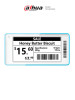 Etiqueta Electrónica Dahua DHI-ESL-E026C-NF 2.6” ESL Bluetooth 5.1 para Bajas Temperaturas