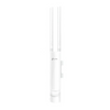 TP-LINK EAP110OUTDOOR Punto de acceso WiFi / Frecuencia 2.4 GHz N 300 / Aplicaciones para Exterior / Configuración Stand-Alone o Por Controlador / Protección Exterior IP65 / Alimentación PoE Pasivo 24 Vcc 