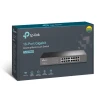 TP-LINK TL-SG1016D - Switch Gigabit no administrable de 16 puertos 10/100/1000 Mbps para escritorio/rack. Ideal para ampliar la conectividad en redes locales tanto para escritorios como para racks. Ofrece una transmisión de datos rápida y estable.