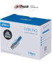 DAHUA DH-PFM976-631-PT - Caja con 100 Plugs Pass through RJ45 Cat6/ Chapado de Oro de 15 U"/ Clasificación de Resistencia al Fuego UL94V-2