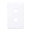 INTELLINET 163293 - TAPA (FACEPLATE) / 2 PERFORACION / BLANCO.