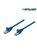 INTELLINET 342575 Cable Patch Cat6 UTP Azul 3 ft