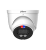 Dahua HAC-ME1239HN-A-PV - Cámara Domo TiOC de 2 Megapixeles/ Disuasion Activa Luz Roja y Azul/ Lente de 3.6 mm/ Super Adapt/ Microfono y Altavoz Integrados/ 40 Metros de Iluminación (IR y Cálida)/ Metalica/ IP67.