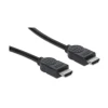 MANHATTAN 353274 - Cable HDMI de Alta Velocidad de 7.5 Metros/ Resolución 1080 /HDMI Macho a Macho/ Soporta Canal de Retorno de Audio (ARC).
