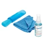 MANHATTAN 421010 - Kit de Limpieza para Pantallas LCD/ Libre de Alcohol/ Incluye Solución de Limpieza/ Brocha y Paño de Microfibra/ 