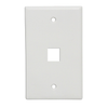 STEREN 310-201WH PLACA UTP KEYSTONE 1 CAVIDAD 