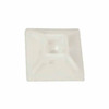 STEREN BASE AUTOADHERIBLE PARA CINCHOS SUJETACABLES, NYLON, BLANCO