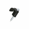 STEREN GRA-955N Grapa para Cable Coaxial RG59 6 mm Negra 50 Piezas