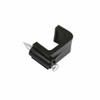 STEREN GRA-962N Grapa para Doble Cable Coaxial RG6 15 mm Negra 50 Piezas