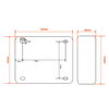 DAHUA DHI-ASF601A Cerradura Eléctrica Inteligente 12VDC Bidireccional