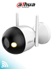 DAHUA F2CN-PV-036B - Cámara IP Bullet WiFi de 2 Megapíxeles lente 3.6/Full Color + Iluminación Dual Intelingente/ Disuasión Activa/ Audio 2 Vías/ Microfono y Altavoz Integrados/ 30 Metros de Iluminación/ IA/ IP67/