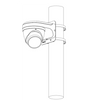 DAHUA HAC-HDBW1801RAN-Z-A - Cámara Domo 4k Antivandalica/ 8 Megapixeles/ Lente Motorizado de 2.7 a 13.5 mm/ 60 Mts de IR/ Metalica/ Microfono Integrado/ WDR Real de 120 dB/ IP67/ IK10.