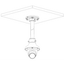 DAHUA HAC-HDW1239TLQN-A-LED - Camara Domo de 2 Megapixeles/ Full Color/ Lente de 2.8 mm/ 107 Grados de Apertura/ WDR Real de 130 dB/ 20 Metros de Iluminación/ Microfono Integrado/ IP67/ Facil Instalación