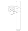 DAHUA HAC-ME1509H-A-PV-S2 - Camara Domo TioC de 5 Megapixeles/ Iluminador Dual Inteligente/ Lente de 2.8mm/ 111 Grados de Apertura/ 40 Metros de Iluminación Visible e IR/ Estrobo de Luz Roja y Azul/ Super Adapt/ Microfono Integrado/ WDR Real/