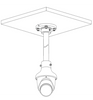 DAHUA HAC-ME1509H-A-PV-S2 - Camara Domo TioC de 5 Megapixeles/ Iluminador Dual Inteligente/ Lente de 2.8mm/ 111 Grados de Apertura/ 40 Metros de Iluminación Visible e IR/ Estrobo de Luz Roja y Azul/ Super Adapt/ Microfono Integrado/ WDR Real/