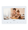 DAHUA KTA02M - Kit de videoportero analógico con frente de calle metálico y cámara de 1.3 MP, DWDR e IR automático. Incluye monitor TFT de 7", entrada y salida de audio, y soporte para botón de salid