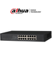 DAHUA PFS3016-16GT - Switch Gigabit de 16 Puertos No Administrable/ Capa 2/ 10/100/1000 Base-T/ Carcasa Metalica/ Switching 32G/ Tasa de Reenvio de Paquetes 23.8 Mbps/ Memoria Bufer de Paquetes 2Mb