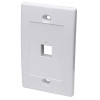 INTELLINET 163286 - TAPA (FACEPLATE) / 1 PERFORACION / BLANCO.La tapa de pared de una salida de Intellinet agrega un toque profesional a su instalación de cableado de red.