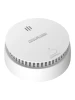 DAHUA WISUALARM HY-SA2FA - Detector Inteligente de Humo WiFi 2.4 Ghz, Sensor Fotoeléctrico, Sonido de Alarma de 85dB, Alarma Visual y Audible, Envía Notificaciones en Tiempo Real a APP, Certificaciones TÜV and CE